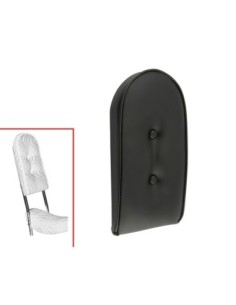 Sissy Bar Back Cushion Vinyl Black.